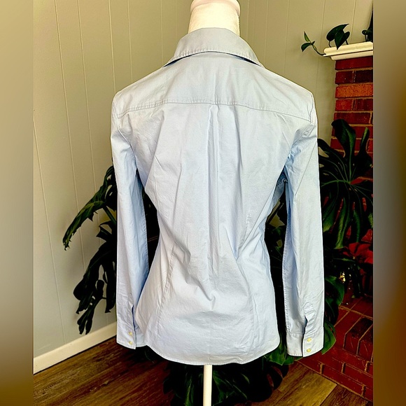 #7)  Calvin Klein  stretches Light blue button down shirt - Picture 6 of 7